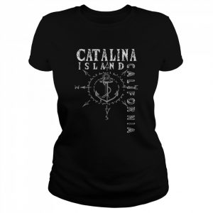 Catalina island sailing sailboat  Classic Women's T-shirt