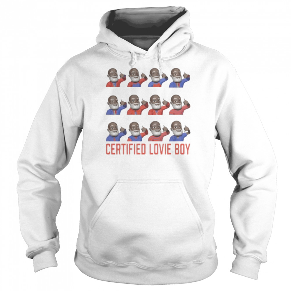 Certified Lovie Boy  Unisex Hoodie