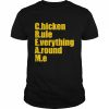 Chicken rule everything around me  Classic Men's T-shirt