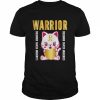 Childhood Cancer Awareness Warrior Cute Cat Shirt Classic Men's T-shirt