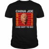 China Joe Has Got To Go  Classic Men's T-shirt