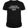 Christian Conservative Gang Shirt Classic Men's T-shirt