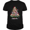 Christmas Tree Mexican Flower Sugar Skull Santa Merry Christmas 2022 T-Shirt Classic Men's T-shirt