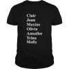 Clair Joan Maxine Olivia Annalise Trina Molly T Shirt Classic Men's T-shirt