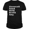 Clarence Sam Neil Brett Amy Shirt Classic Men's T-shirt