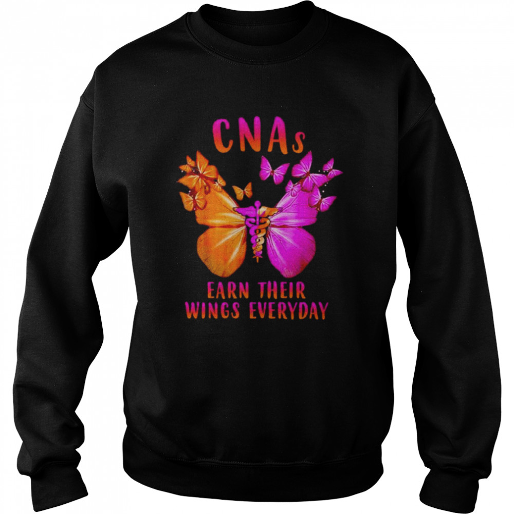 Cna’s earn their wings everyday  Unisex Sweatshirt