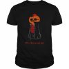 Cool Pumpkin Mr. Scarecrow Halloween  Classic Men's T-shirt