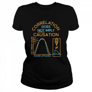 Correlation does not imply causation  Classic Women's T-shirt