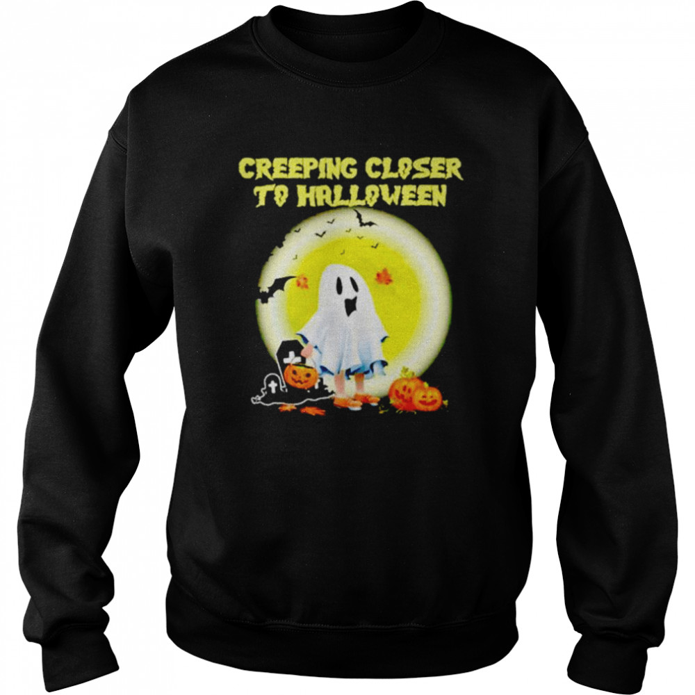 Creeping closer to Halloween  Unisex Sweatshirt