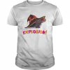 Cute Konosuba Chomusuke Explosion Megumin’s Cat  Classic Men's T-shirt