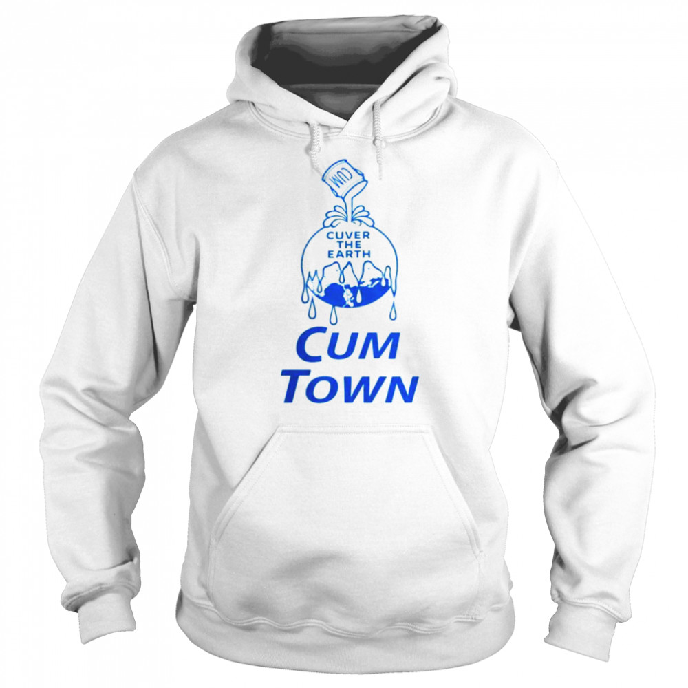 Cuver the earth cum town  Unisex Hoodie