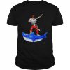 Dabbing Pirate and Shark Pirate Halloween Costume T-Shirt Classic Men's T-shirt