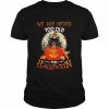 Dachshund Witch we are never too old for Halloween 2022  Classic Men's T-shirt