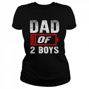 Dad Of 2 Boys  Classic Women's T-shirt