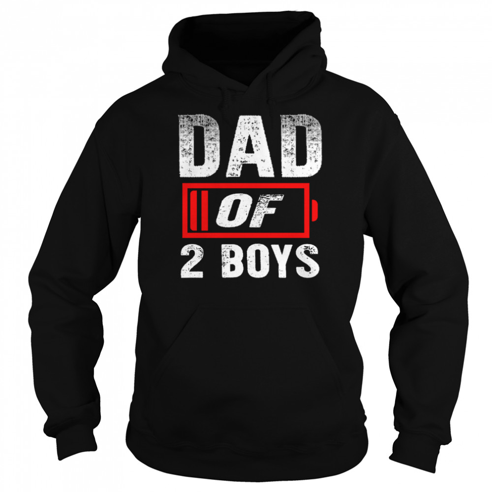 Dad Of 2 Boys  Unisex Hoodie