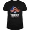 Dark Brandon Funny Political America Flag Joe Biden  Classic Men's T-shirt