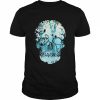 Dark Forest Skull Graphic  Classic Men's T-shirt