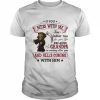 Death If You mess with me You better run for your life because my Grandpa  Classic Men's T-shirt