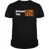 Defund the FBI the hub logo  Classic Men's T-shirt