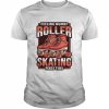 Design For Girl Roller Skating  Classic Men's T-shirt