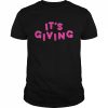 Dojacat it’s giving logo  Classic Men's T-shirt