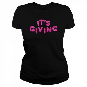 Dojacat it’s giving logo  Classic Women's T-shirt