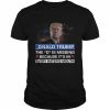 Donald Trump the d is missing because it’s in every haters mouth  Classic Men's T-shirt