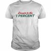 Donate To The 1 Percent White  Classic Men's T-shirt