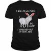 Eeyore I rolled my eyes so hard I checked out my own ass  Classic Men's T-shirt