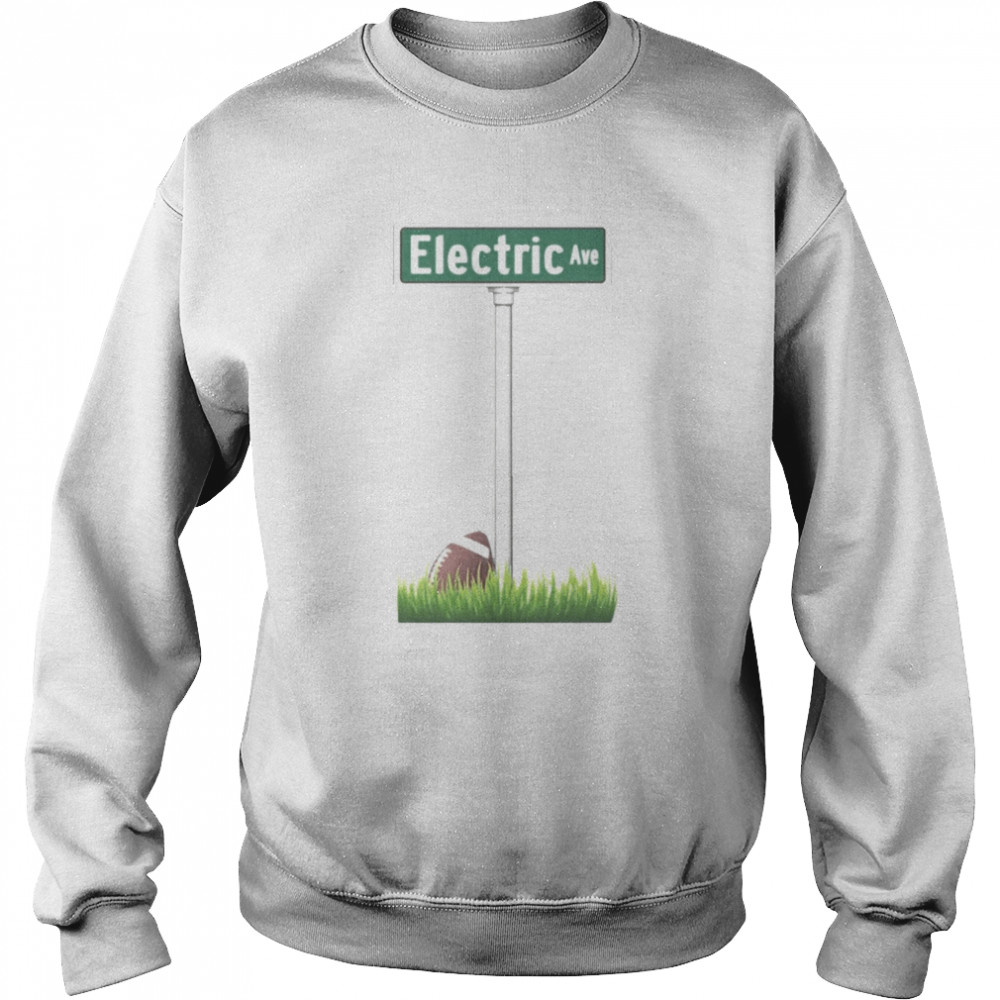 Electric Ave Football Shirt Unisex Sweatshirt