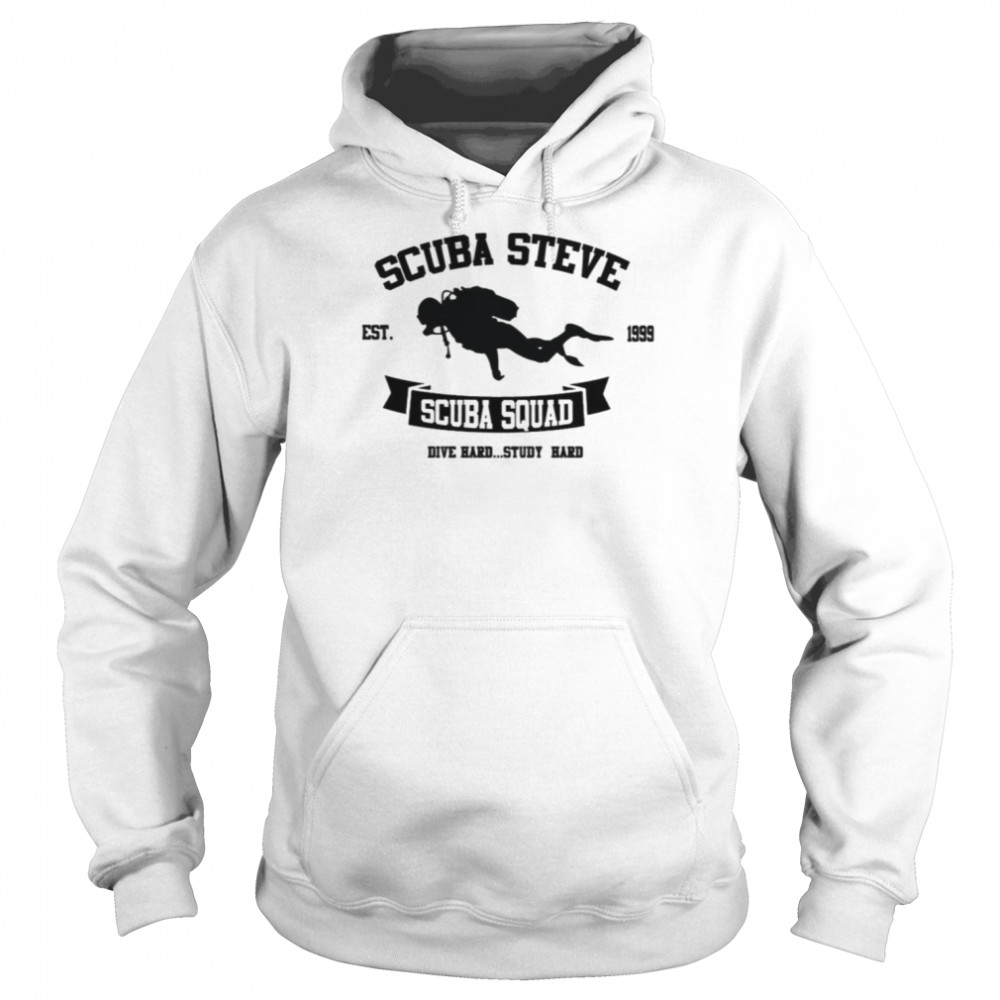 Est 1999 Steve Squad Scuba Diving  Unisex Hoodie