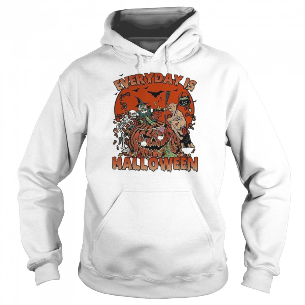 Everyday is halloween horror pumpkin 2022  Unisex Hoodie