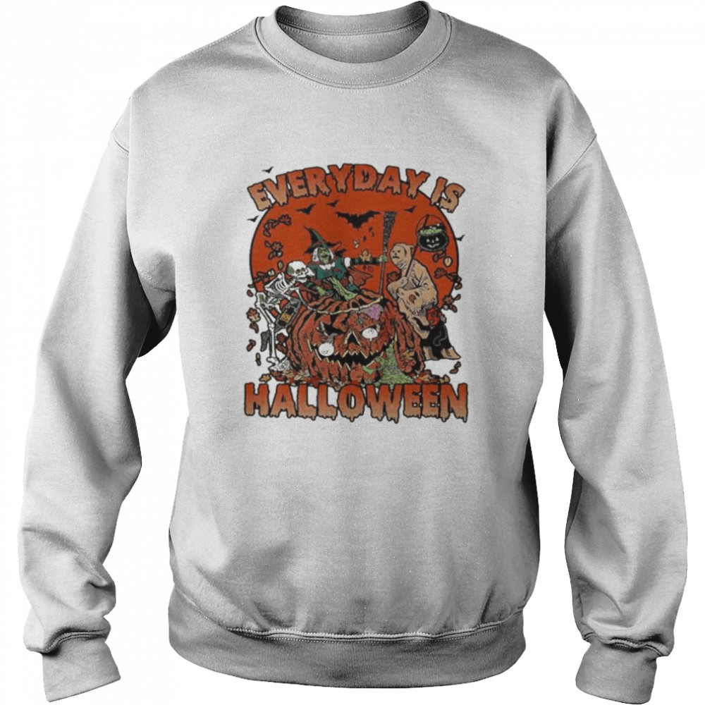 Everyday is halloween horror pumpkin 2022  Unisex Sweatshirt