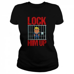 FBI raids Trump’s mansion Anti Trump Lock Him Up T-Shirt Classic Women's T-shirt