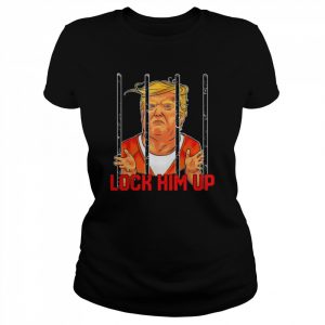 FBI raids Trump’s mansion Lock Him Up, Anti Trump T-Shirt Classic Women's T-shirt