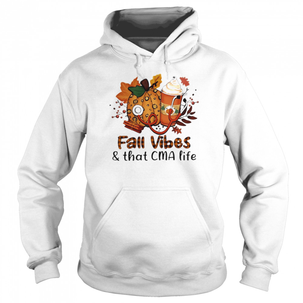 Fall Vibes And That CMA Life Shirt Unisex Hoodie