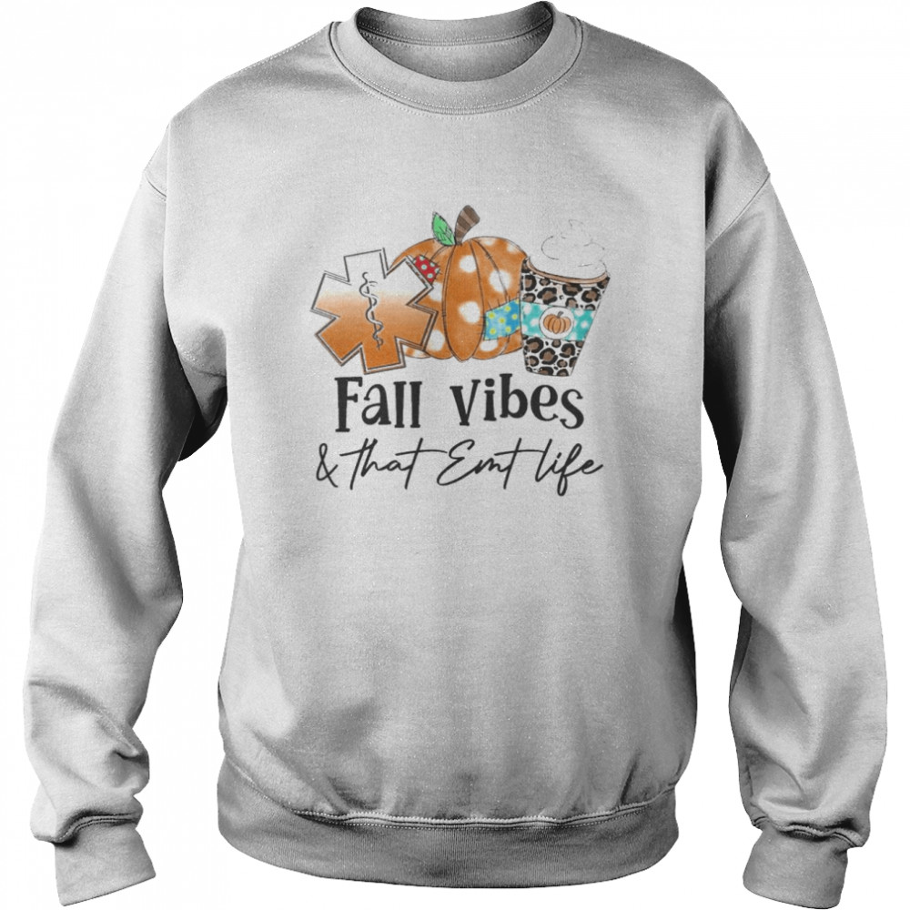 Fall vibes and that ENT life leopard  Unisex Sweatshirt