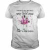 Flamingo I may not be rich and famous but I’m breast cancer survivor and that’s priceless  Classic Men's T-shirt