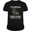 Florida Is Where Woke Goes To Die T-Shirt Classic Men's T-shirt