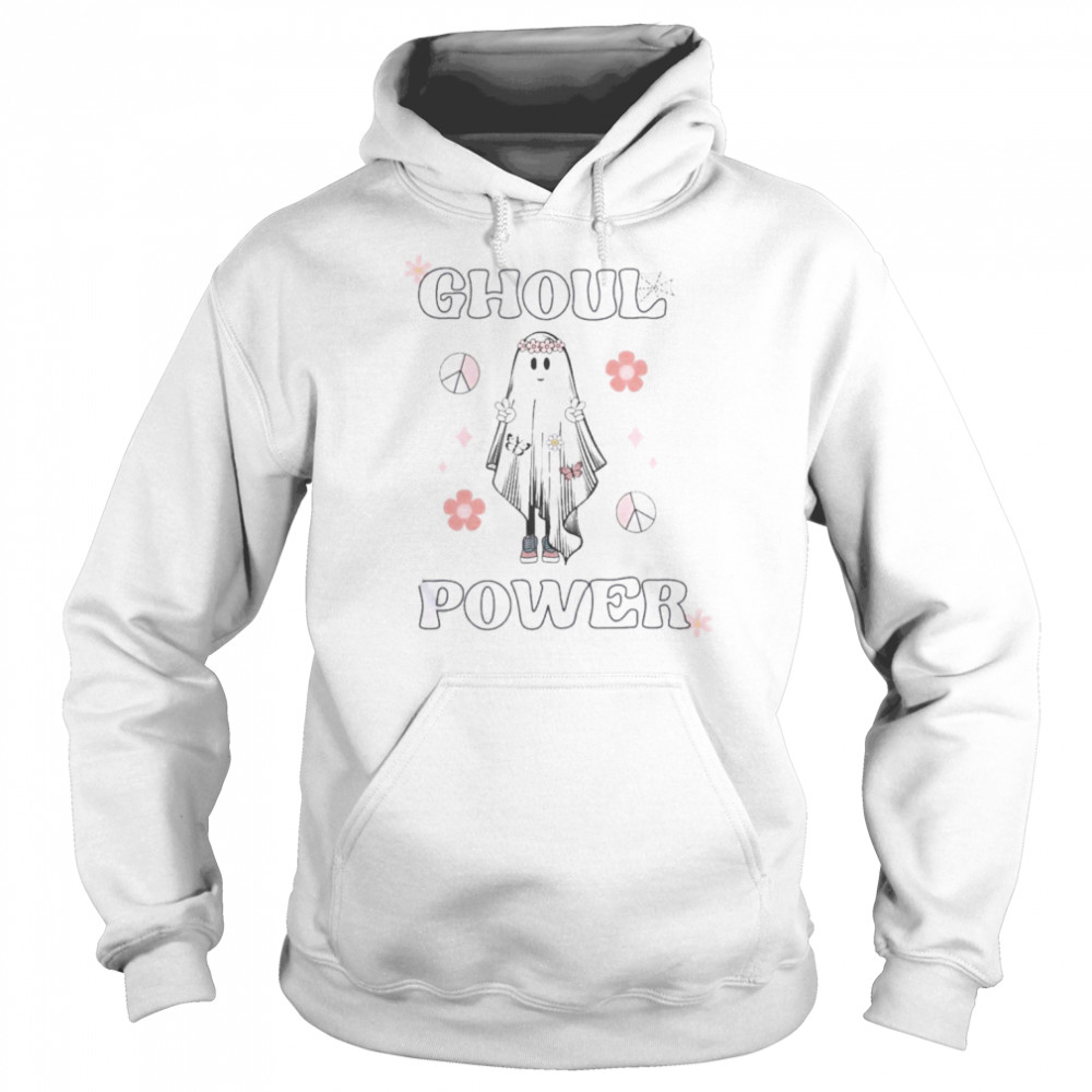 Flower Ghost Halloween T-Shirt Unisex Hoodie