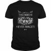 Game of Thrones the north never forgets  Classic Men's T-shirt