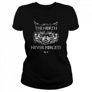 Game of Thrones the north never forgets  Classic Women's T-shirt