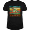 Get in loser we’re seizing the means of product  Classic Men's T-shirt