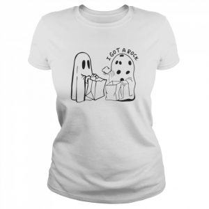 Ghost I got a rock Halloween  Classic Women's T-shirt