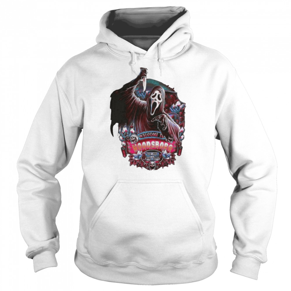 Ghostface welcome to Woodsboro  Unisex Hoodie