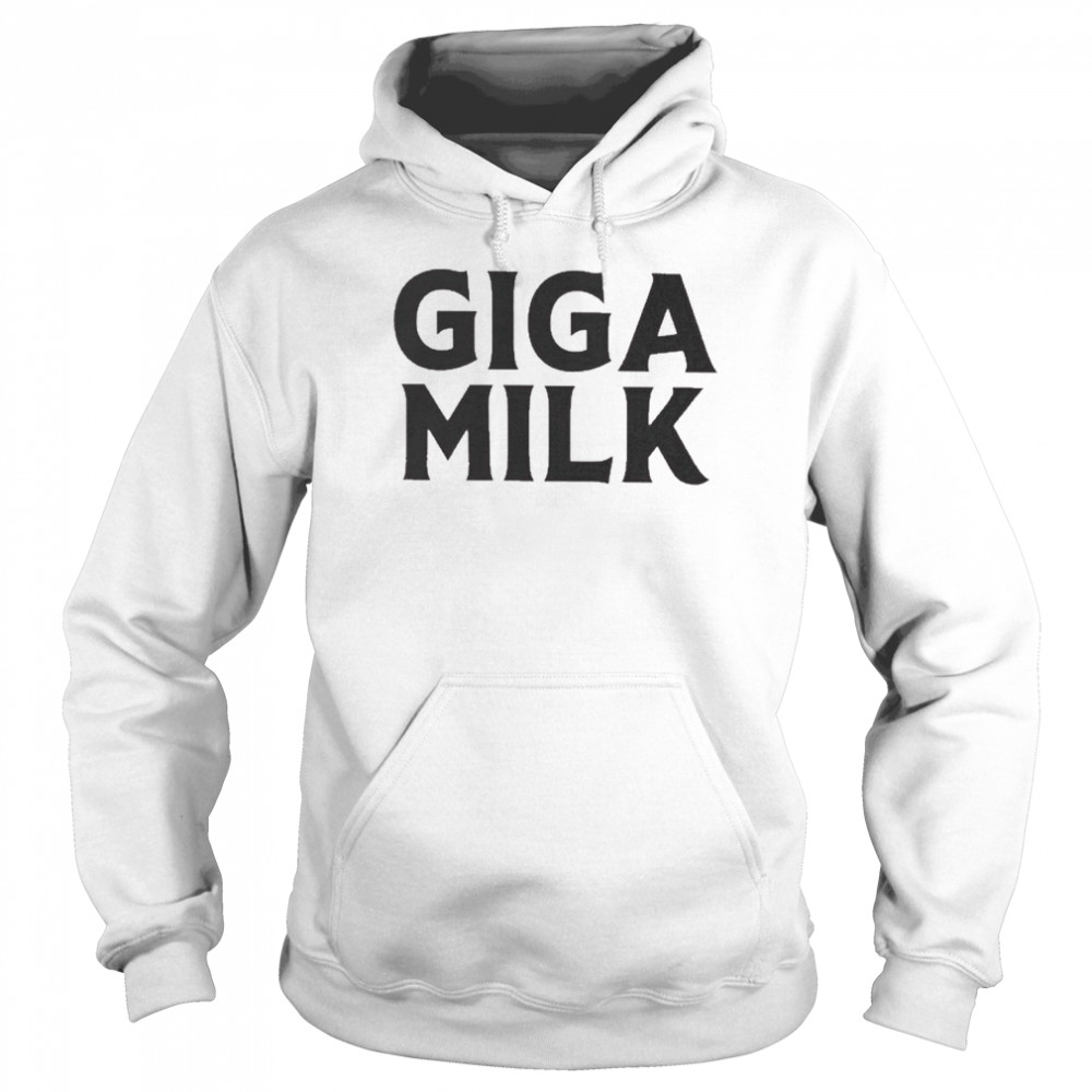 Giga Milk Manga Otaku Anime Girl Shirt Unisex Hoodie