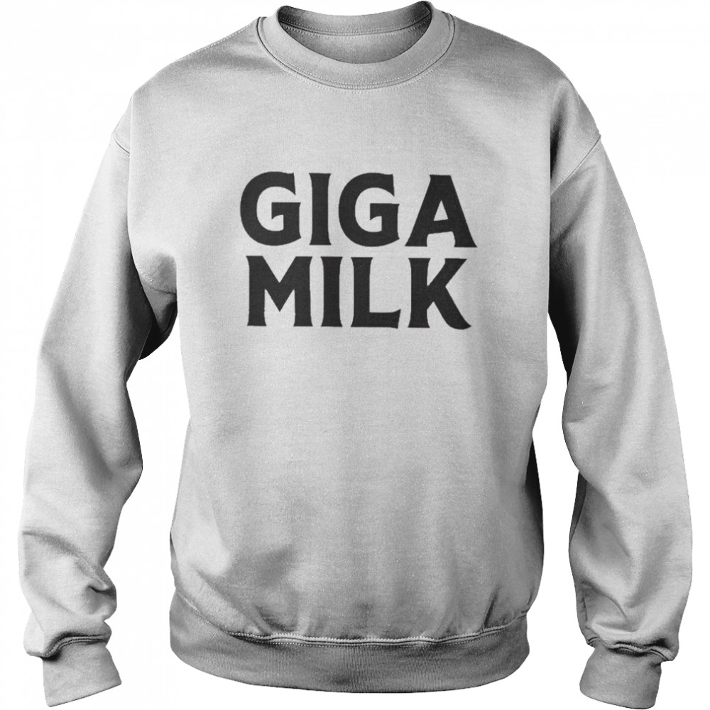 Giga Milk Manga Otaku Anime Girl Shirt Unisex Sweatshirt