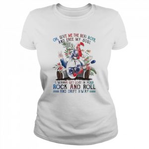 Gnome oh give me the beat Boys and free my soul I wanna get lost in your Rock and Roll and drift away  Classic Women's T-shirt