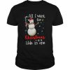 Golf all i want for christmas is a hole in one  Classic Men's T-shirt