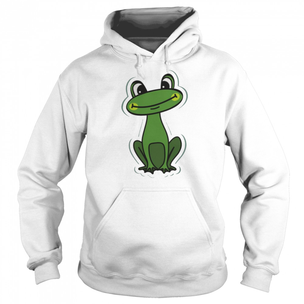 Green Frog Garf Chibi  Unisex Hoodie